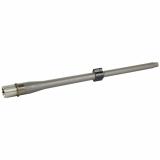 Premium Series, Hanson Profile Barrel, 308 Winchester, Fits AR10, 18" Threaded Barrel, 5/8x24" Thread Pitch, 1:10" Barrel Twist, Mid-Length Gas System, Bead Blasted Stainless Steel Finish, Silver BABL308018P