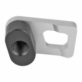 Enhanced Modular Magazine Release, Large, Clear/Silver Finish 100-018-320