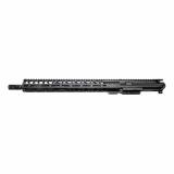 WORKHORSE, Upper Receiver Assembly, 223 Remington/556NATO, 16" Barrel, Mid-length Gas System, Anodized Finish, Black, A2 Flash Hider, WORKHORSE 15" M-LOK Free Float Handguard, Does Not Include Bolt Carrier Group or Charging Handle WH-UR-16-556