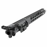 WORKHORSE, Complete Upper Receiver, 556NATO, 16" Barrel, Fits AR-15, M-Lok Handguard, Anodized Finish, Sniper Gray, Includes Bad Rack-15 C Ambidextrous Charging Handle and AR15/M16 BCG WH-UR16G-Y-15C