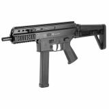 APC45 PRO, Semi-automatic Rifle, SBR, 45ACP, 6.8" Barrel, Anodized Finish, Black, 25 Rounds, Ambidextrous, Front/Rear Flip Sights, MBT Stock BT-36044-SBR-MBT