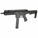 SPC, Semi-automatic Rifle, SBR, 45ACP, 9" Barrel, Anodized Finish, Black, Collapsible Stock, 1 Magazine, 15 Rounds BT-500168-SBR-RS
