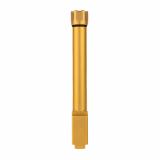 Premium Series, 9MM, 5" Threaded Barrel, 1/2x28, For Glock 17 Gen 5, PVP Finish, Gold BAPSG175T1G