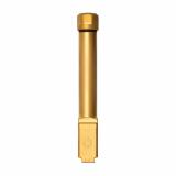 Premium Series, 9MM, 4.5" Threaded Barrel, 1/2x28, For Glock 19 Gen 3-5, PVP Finish, Gold BAPSG195T1G
