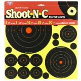 Shoot-N-C Targets Variety Pack 50 Targets 50 Pasters