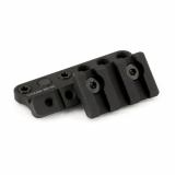 BCMGUNFIGHTER 1913 Light Mount Modular KeyMod, Fits 1913 Rail, Black Finish BCM-1913LM-KM