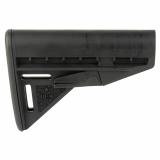Mod 3 Stock, Fits Mil Spec Buffer Tube, Black, Includes Riser BCM-GFS-MOD-3-K85-BLK