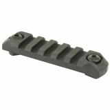 Polymer Picatinny Rail Section, Black, MLOK Compatible, 3" BCM-MCMR-1913-N3-BLK
