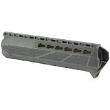 Polymer KeyMod Rail (PKMR), Mid Length, Black, AR Rifles, Fits Mid Length Gas Systems With Mil Spec Front Sight Base and Triangle M16 Style Hand Guard Retaining Cap BCM-PKMR-MID-BLK