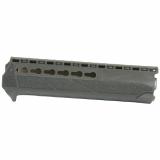 Polymer KeyMod Rail (PKMR), Mid Length, Black, AR Rifles, Fits Mid Length Gas Systems With Mil Spec Front Sight Base and Triangle M16 Style Hand Guard Retaining Cap BCM-PKMR-MID-BLK
