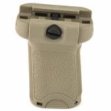 Vertical Forend Grip, Fits AR Rifles, Flat Dark Earth BCM-VG-S-FDE