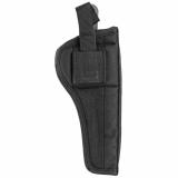 Belt and Clip Ambidextrous Holster For Most Revolvers With 5-6.5 Inch Barrels Black
