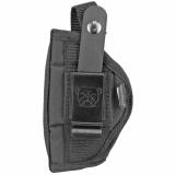 Belt and Clip Ambidextrous Holster For Most Small Frame Revolvers With 2-2.5 Inch Barrels Black