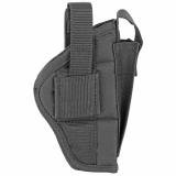 Belt and Clip Ambidextrous Holster For Most Standard Autos With 2-4 Inch Barrels Black