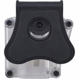 Max Multi-Fit Paddle Holster, Polymer, Clear, Fits Most Full Size Pistols, Right Hand MX-002