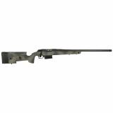 B-14 Series HMR Carbon Wilderness Rifle, Bolt Action Rifle, 6.5 Creedmoor, 24" Barrel - Carbon Fiber, Threaded 5/8-24, with Omni Muzzle Brake, Cerakote Finish, Black, Overmolded Mini-Chassis Stock, Fits Remington 700 Scope Base with 6X48 Screws, 5 Rounds