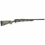 B-14 Series Ridge Carbon Wilderness Rifle, Bolt Action Rifle, 6.5 PRC, 24" Barrel - Carbon Fiber, Threaded 5/8-24, with Omni Muzzle Brake, Cerakote Finish, Black, Synthetic Stock, Fits Remington 700 Scope Base with 6X48 Screws, 2 Rounds, AICS Style Detac