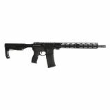 BAR15R, Semi-automatic Rifle, AR, 223 Remington/556NATO, 16" Barrel, Anodized Finish, Black, Mission First Tactical Minimalist Stock, Mission First Tactical Grip, 30 Rounds, 1 Mission First Tactical Magazine BAR15RMFT