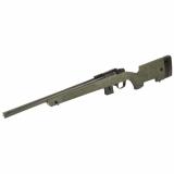 MR-X Competition, Bolt Action Rifle, 22WMR, 20" Carbon Fiber Barrel, Matte Finish, Black, Green Stock, 10 Rounds, 1 Magazine BMR010