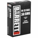 Ammo, 50BMG, 661Gr, Full Metal Jacket, 10 Rounds per Box, 2,750fps 14670