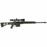 MRAD, Bolt Action Rifle, 300 PRC, 26" Barrel, 2 Port Muzzle Brake, Cerakote Finish, Black, Adjustable Folding Stock, Magpul MOE Grip, 10 Rounds, 1 Magazine, Vortex Venom 5-25x56 FFP, EBR-7C (MRAD) Reticle, Pro Riflescope Rings 34MM, High 19649