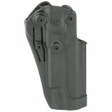 SERPA CQC Concealment Holster For Colt Government 1911 and Most Clones with or without Standard Rail Matte Finish Black Left Hand