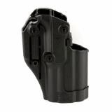 SERPA CQC Concealment Holster For Springfield XD/Mod2/XDM 3.8-4 Inch Barrel Matte Finish Black Left Hand