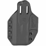 Stache, Inside Waistband Holster, Ambidextrous, Fits Glock 43/43X and Hellcat, Black, Polymer 416068BK