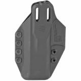 Stache, Inside Waistband Holster, Ambidextrous, Fits Glock 48 and M&P Shield EZ 9, Polymer 416076BK