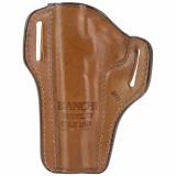Model 57 Remedy Holster For Semiautomatics And Small Frame Revolvers Plain Tan Right Hand