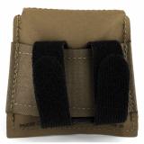Belt Mounted Ten-Speed Dump Pouch, Small, Adjustable Belt Loop, Coyote Brown BT-DP-S-CB