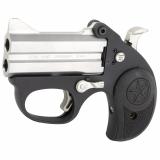 Stinger Derringer, 380 ACP, 2.5" Barrel, Black Aluminum Frame, With Trigger Guard, Fixed Sights, Rubber Grips, 2Rd BASL-380ACP