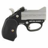 Stinger, Derringer, 22 WMR, 3" Barrel, Aluminum, Silver, B6 Resin Grips, Fixed Sights, Manual Safety, 2 Rounds, With Trigger Guard BASL-FB-22Mag