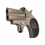 Stubby, Derringer, Sub-Compact, 22 LR, 2.2" Barrel, Fixed Sights, Stainless Steel, Silver, 2 Rounds BASTB-22LR
