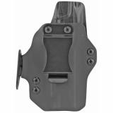 Dual Point AIWB Holster, Appendix Inside the Waist Band, Fits Sig P365XL, Includes 1.75" OWB Loops to Convert to Low Profile OWB, Black Finish 120495