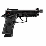 80X Cheetah, Tactical Urban, Double Action/Single Action, Semi-automatic, Compact Metal Frame Pistol, 380 ACP, 4.4" Threaded Barrel, 3 Dot Sights, Manual Safety, Matte Finish, Black, 10 Rounds, 2 Magazines J80XTU10