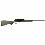BRX1, Straight Pull Bolt Action Rifle, 6.5 Creedmoor, 22" Threaded Barrel, Matte Finish, Black, Green Synthetic Stock, 5 Rounds, 1 Magazine JBRX1G382-22