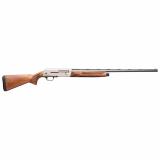 A5 Upland, Semi-automatic Shotgun, 20 Gauge, 3" Chamber, 26" Barrel, Nickel Plated Silver Receiver, Black Barrel, Walnut Stock, 3 Choke Tubes, 4 Rounds 0119036005