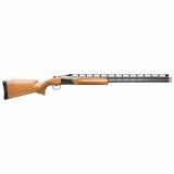Citori 725 Trap Maple, Over/Under Shotgun, 12 Gauge, 3" Chamber, 30" Barrels, Gloss Blued Finish, Black, Tripple Triggers, HiViz Pro Comp Front with Ivory Mid Bead, AAAA Glosh Finish Maple Stock with Monte Carlo Comb, Includes 3 Choke Tubes - F,IM,M, 2 R