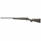 X-Bolt Hunter, Bolt Action Rifle, 6.5 PRC, 24" Sport Contour Barrel, Threaded M13x.75, Muzzle Brake, Blued Finish, Black, Olive Drab Green Composite Stock, 3 Rounds, 1 Magazine 035597294