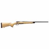 X-Bolt Hunter Maple Deluxe, Bolt Action Rifle, 243 Winchester, 22" Sporter Contour Barrel, Blued Finish, Black, AA White Maple Stock, 4 Rounds, 1 Magazine 035606211