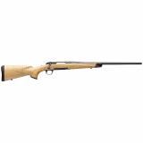 X-Bolt2 Hunter Maple Deluxe, Bolt Action Rifle, 243 Winchester, 22" Sporter Contour Barrel, Blued Finish, Black, AA White Maple Stock, 4 Rounds, 1 Magazine 036044211