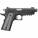 1911-22 Black Label Suppressor Ready with Rail .22 Long Rifle 4.25 Inch Threaded Barrel 1/2x28 TPI Black/Gray G-10 Grips Matte Black Frame 10 Round (NOT TRANSFERABLE IN MINNESOTA)