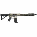 Spec+, Semi-automatic Rifle, AR, 223 Remington/556NATO, 16" Chrome-Moly Barrel, Cerakote Finish, FDE/ODG Flag, Magpul Pistol Grip, Magpul Stock, Black, 30 Rounds, 1 Magazine BRO-PAT-FDE-OD