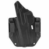 BCA, OWB Concealment Holster, 1.5" Belt Loops, Fits Sig Sauer P320 Full Size, Right Hand, Black, Polymer BC10-1009