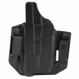 BCA Light Bearing, OWB Concealment Holster, 1.5" Belt Loops, Fits Glock 19/19X/23/32/45 w/Streamlight TLR-7, Right Hand, Black, Polymer, Does not fit Glock Gen 5 40SW BC30-1010