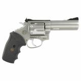 RM64, Double Action/Single Action, Steel Framed Revolver, 357 Magnum, 6" Barrel, Stainless Steel Finish, Silver, Rubber Grips, Fixed Sights, 6 Rounds 2-RM649