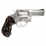 RP63, Double Action/Single Action, Steel Framed Revolver, 357 Magnum, 3" Barrel, Blued Finish, Black, Gray Laminate Grips, Fixed Sights, 6 Rounds 2-RP639WD1