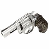 RP63, Double Action/Single Action, Steel Framed Revolver, 357 Magnum, 3" Barrel, Blued Finish, Black, Gray Laminate Grips, Fixed Sights, 6 Rounds 2-RP639WD1