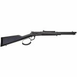 R92 Triple Black, Lever Action Rifle, 357 Magnum, 16.5" Round Threaded Barrel, Matte Blued Finish, Black, Coated Wood Furniture, Adjustable Sights, Picatinny Optics Rail, 8 Rounds, Right Hand 923571613-TB